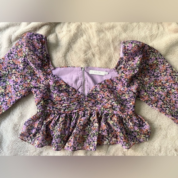 NWT ASTR The Label Luann Blouse Top Size M - Picture 5 of 11